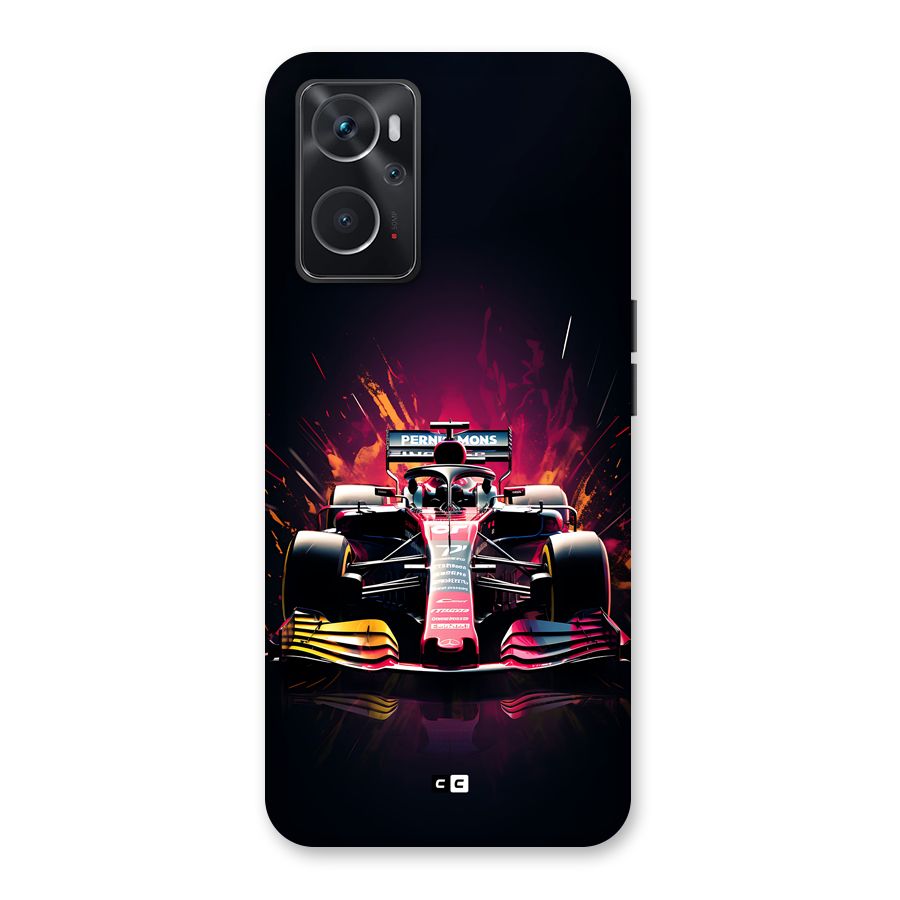Game Racing Back Case for Oppo K10 4G