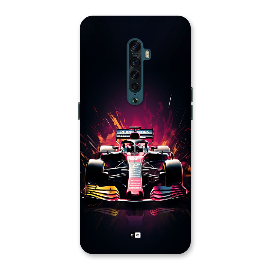 Game Racing Back Case for Oppo Reno2