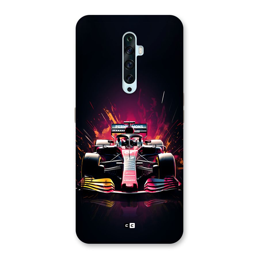 Game Racing Back Case for Oppo Reno2 Z