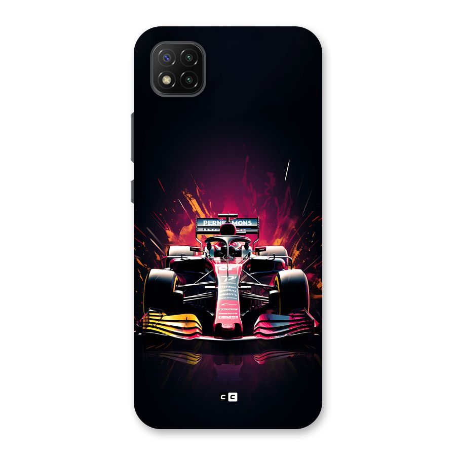 Game Racing Back Case for Poco C3