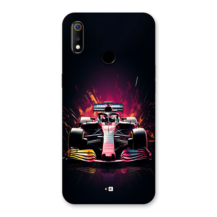 Game Racing Back Case for Realme 3