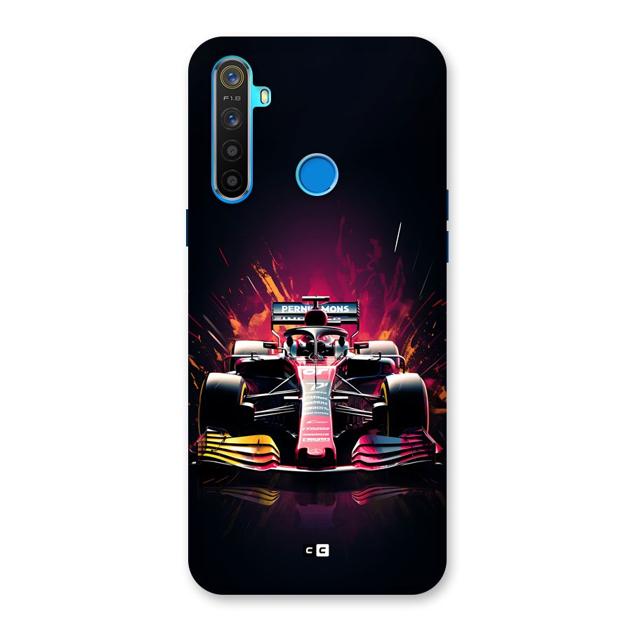 Game Racing Back Case for Realme 5