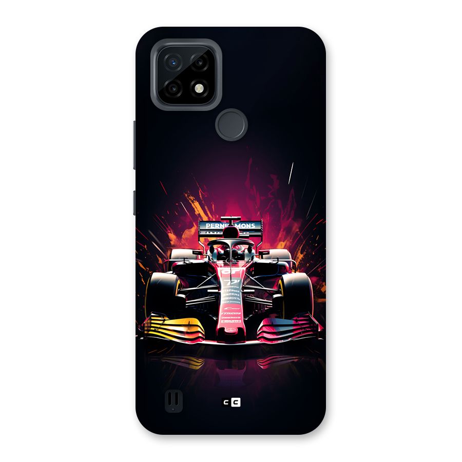 Game Racing Back Case for Realme C21