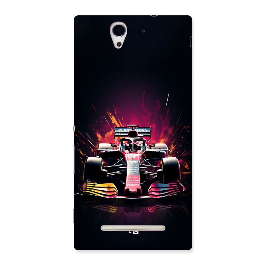 Game Racing Back Case for Xperia C3