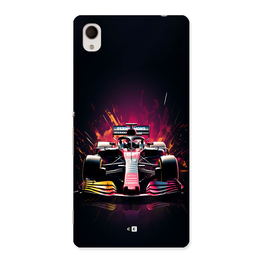 Game Racing Back Case for Xperia M4