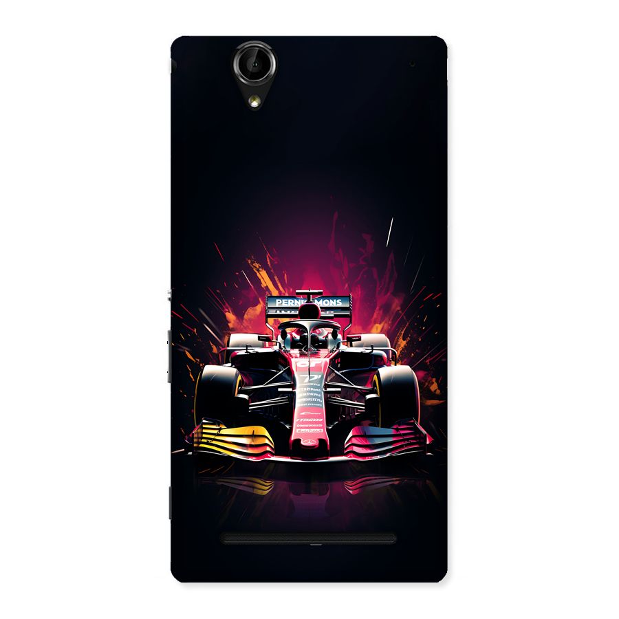 Game Racing Back Case for Xperia T2