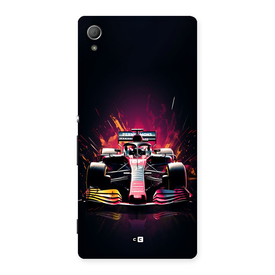 Game Racing Back Case for Xperia Z4