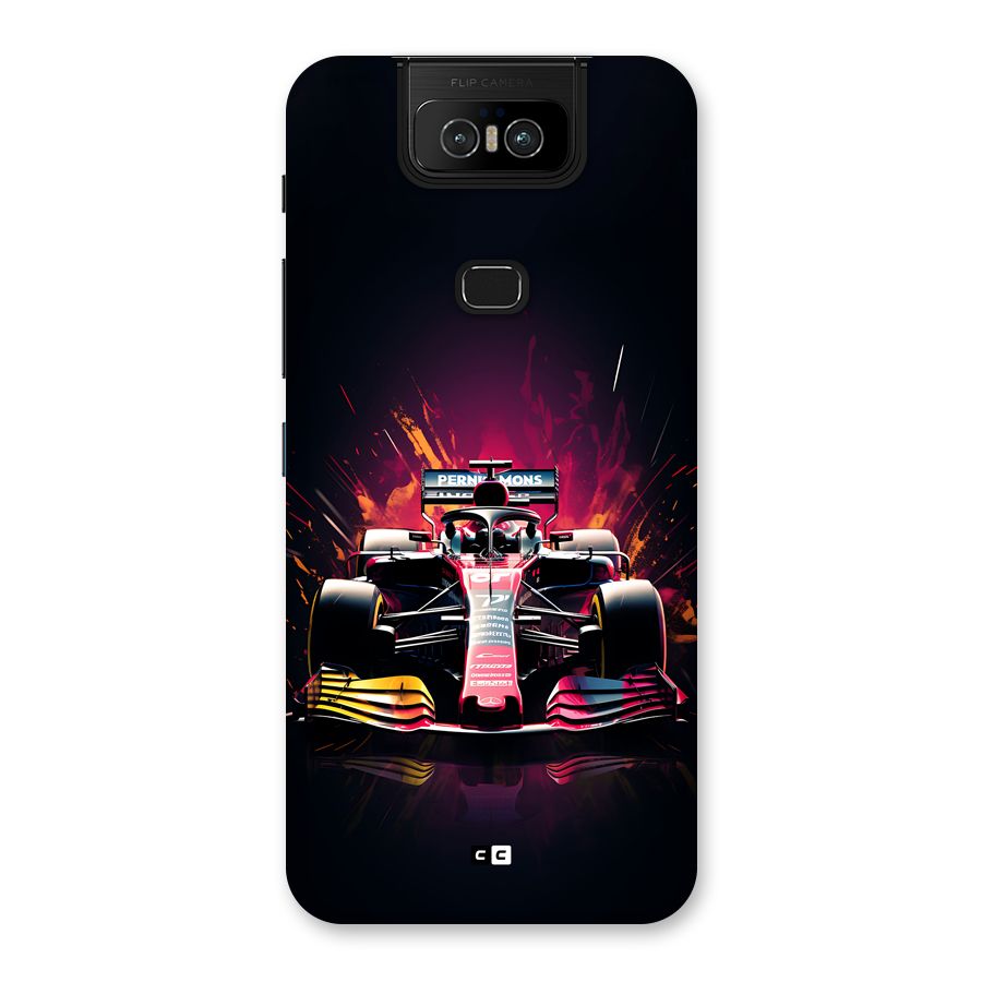 Game Racing Back Case for Zenfone 6z