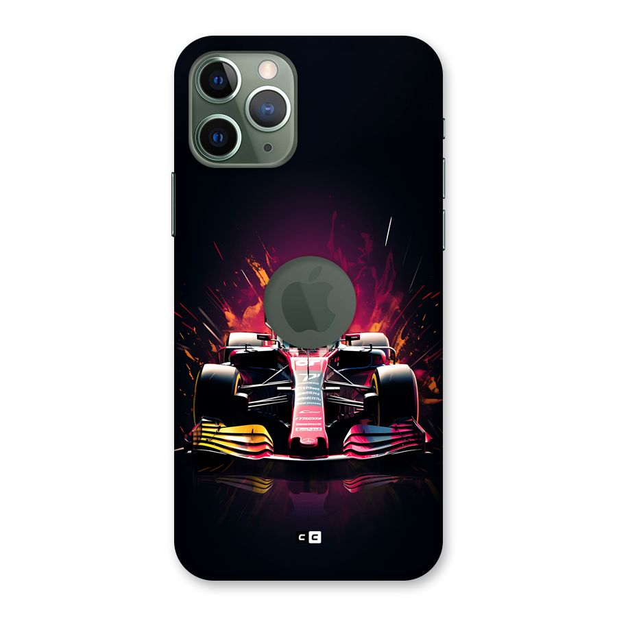 Game Racing Back Case for iPhone 11 Pro Logo Cut