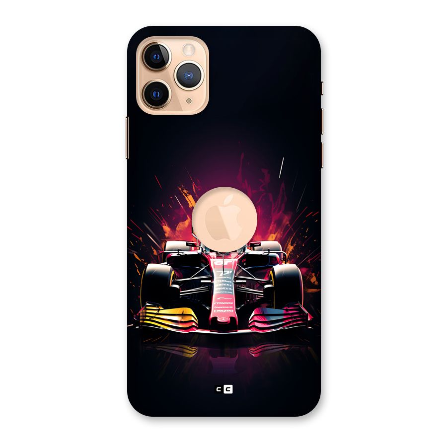 Game Racing Back Case for iPhone 11 Pro Max Logo Cut