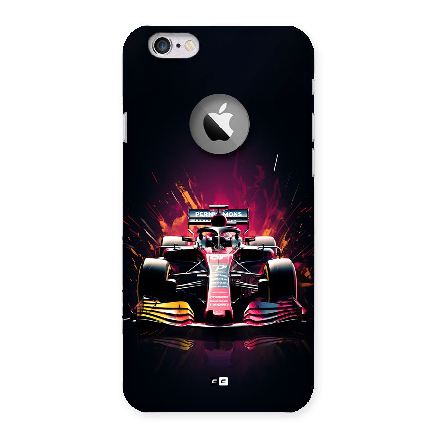 Game Racing Back Case for iPhone 6 Logo Cut