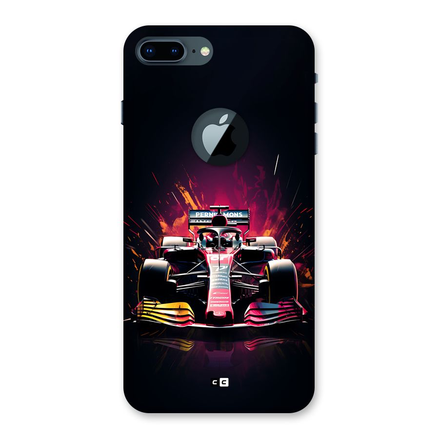Game Racing Back Case for iPhone 7 Plus Logo Cut