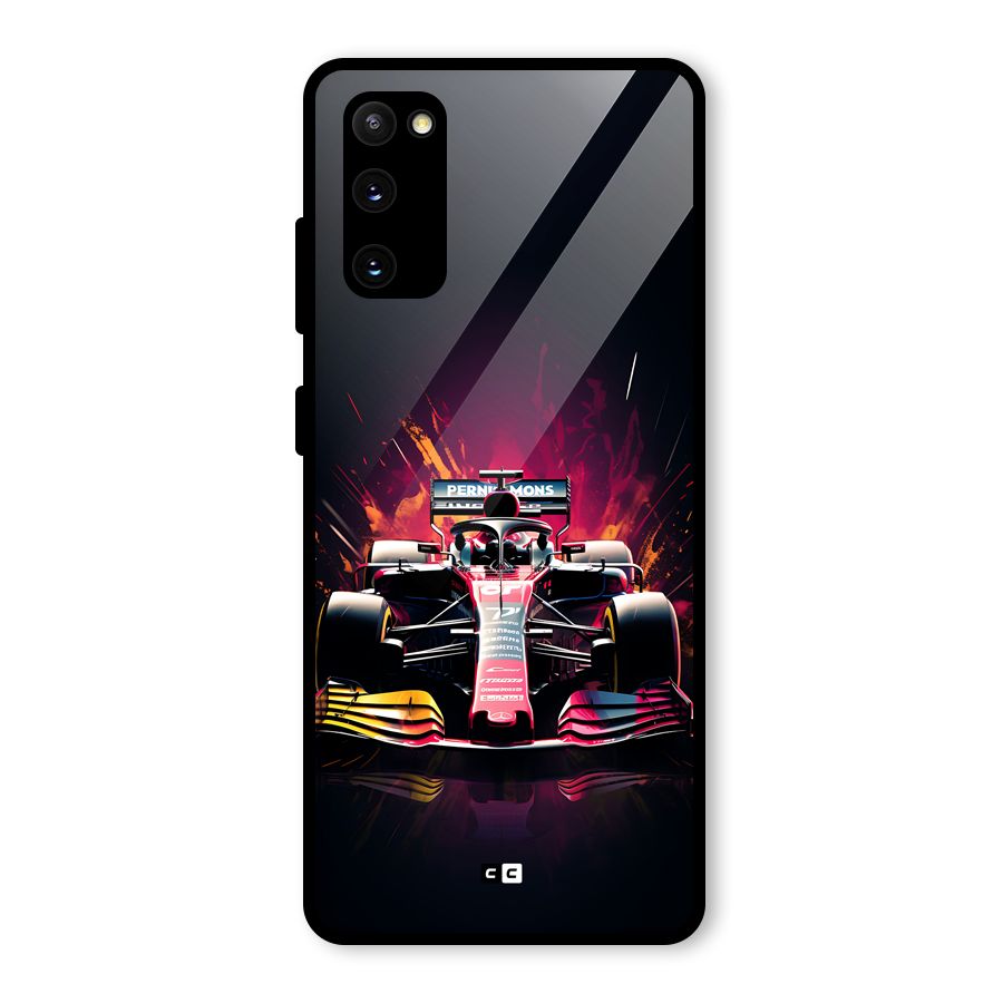 Game Racing Glass Back Case for Galaxy S20 FE