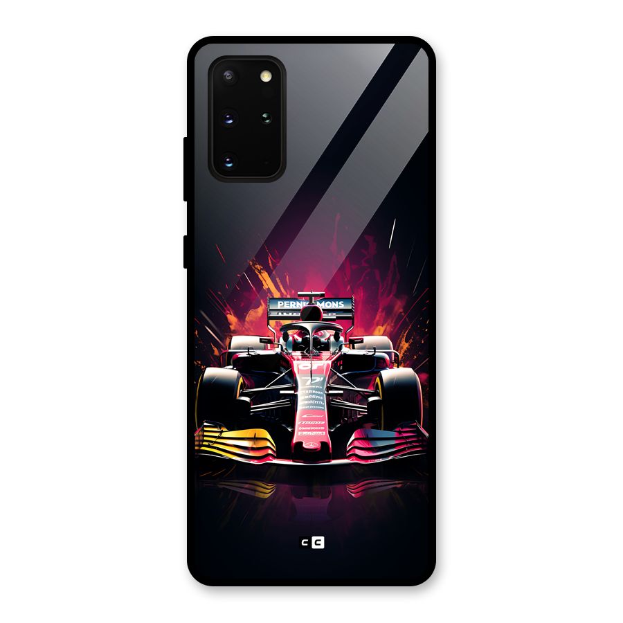 Game Racing Glass Back Case for Galaxy S20 Plus