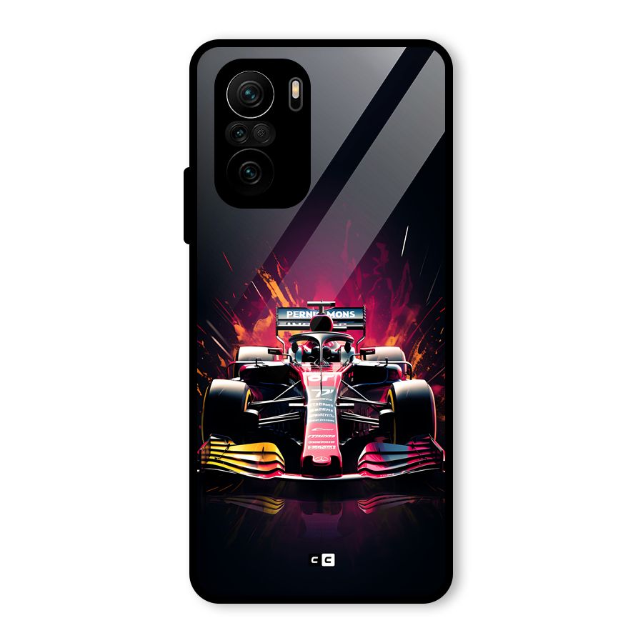 Game Racing Glass Back Case for Mi 11X Pro
