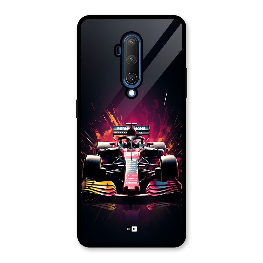 Game Racing Glass Back Case for OnePlus 7T Pro