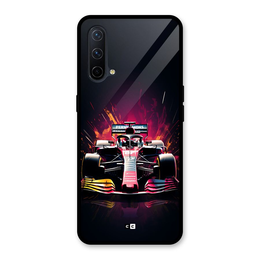 Game Racing Glass Back Case for OnePlus Nord CE 5G