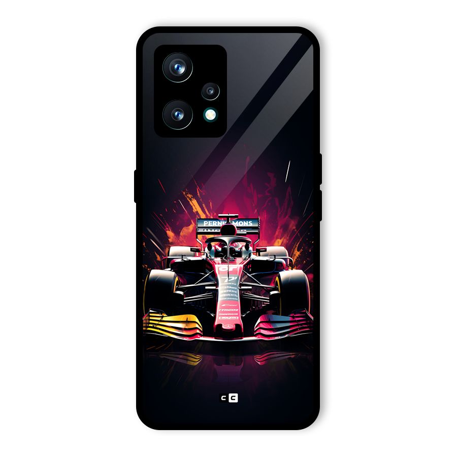 Game Racing Glass Back Case for Realme 9 Pro Plus 5G