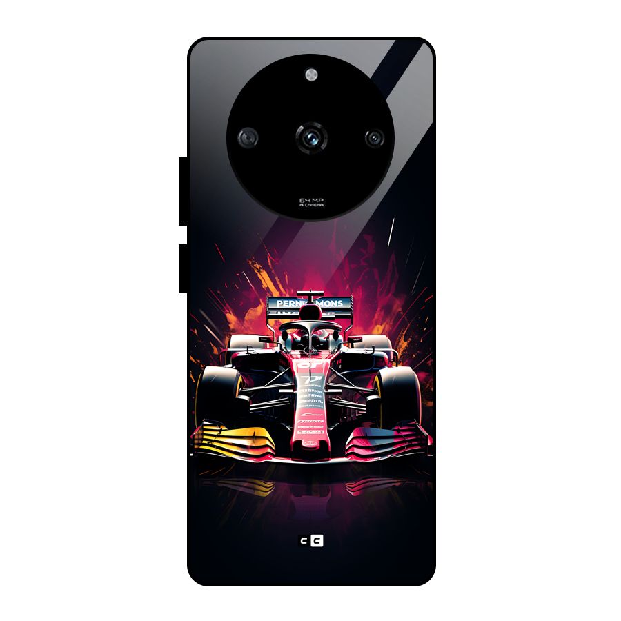 Game Racing Glass Back Case for Realme Narzo 60 5G