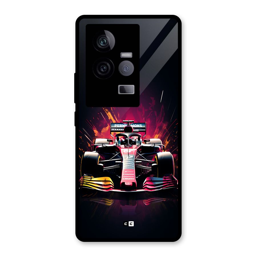 Game Racing Glass Back Case for Vivo iQOO 11 5G