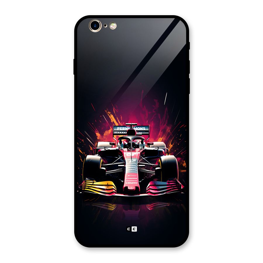 Game Racing Glass Back Case for iPhone 6 Plus 6S Plus