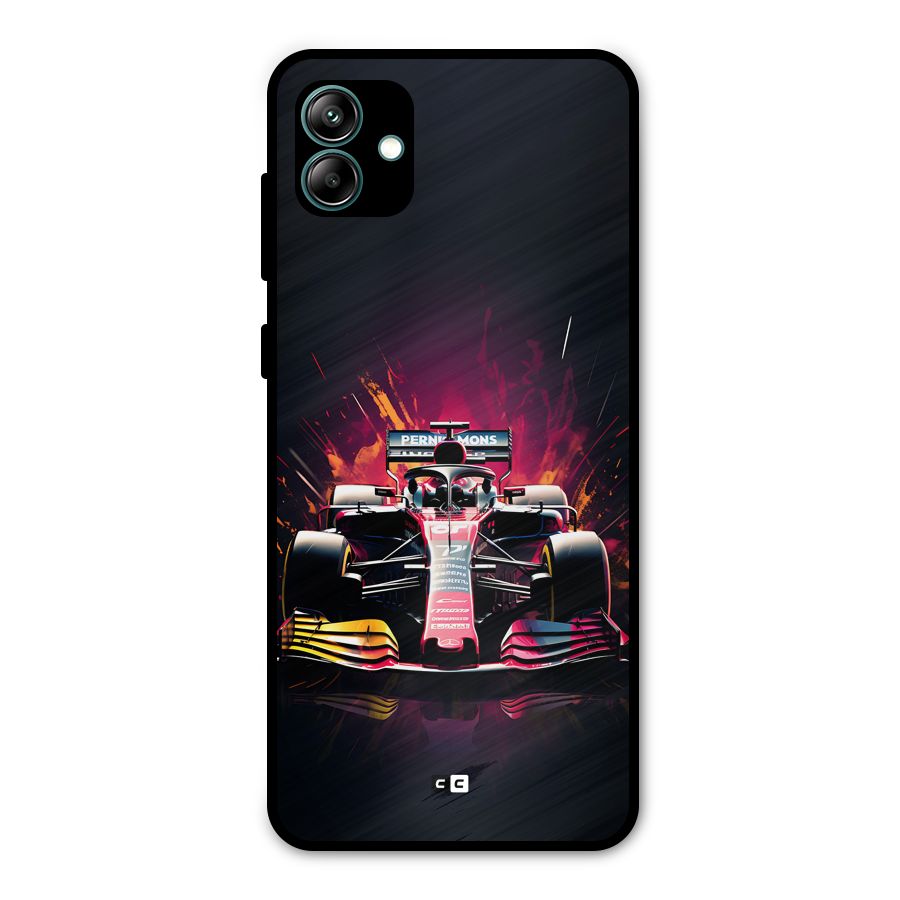 Game Racing Metal Back Case for Galaxy A04