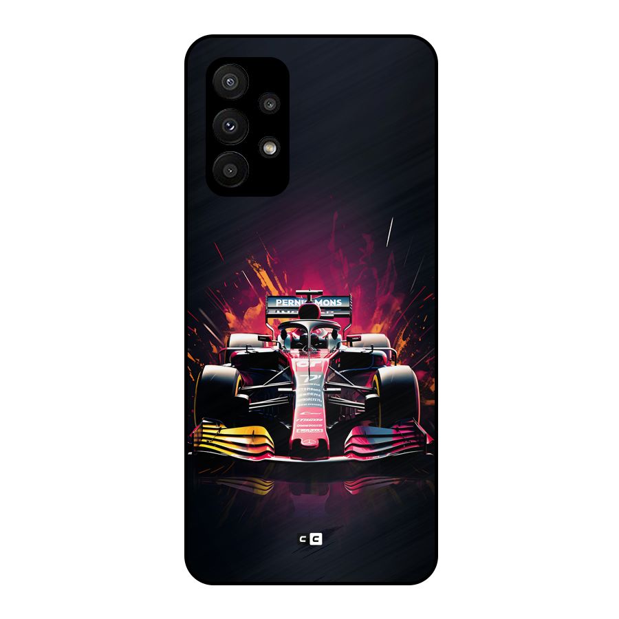 Game Racing Metal Back Case for Galaxy A23