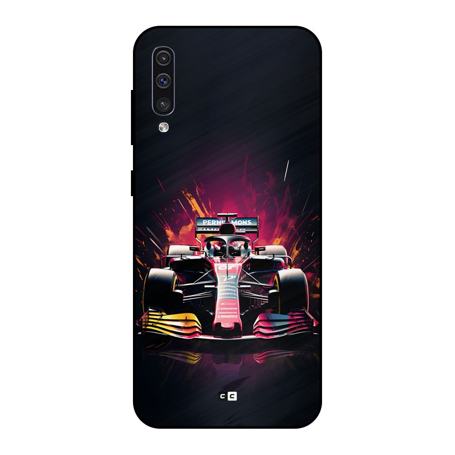 Game Racing Metal Back Case for Galaxy A50s