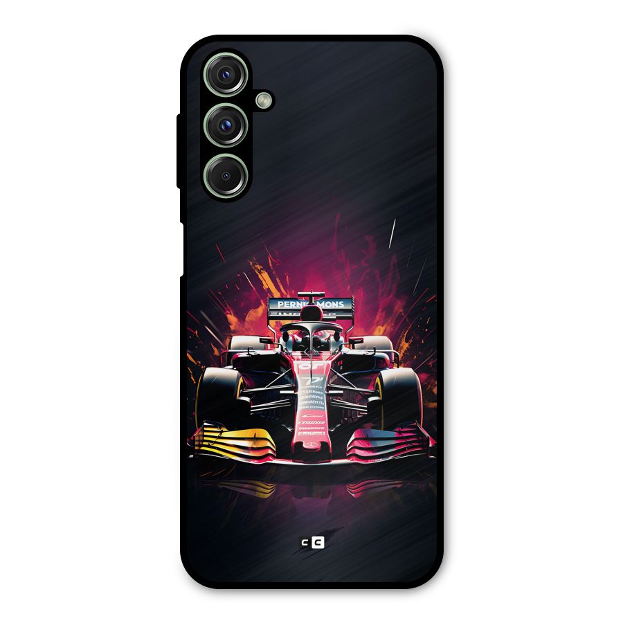 Game Racing Metal Back Case for Galaxy F34