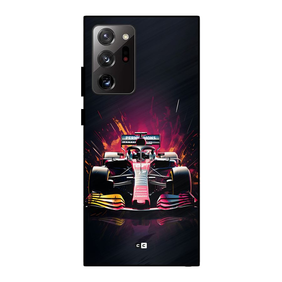 Game Racing Metal Back Case for Galaxy Note 20 Ultra 5G