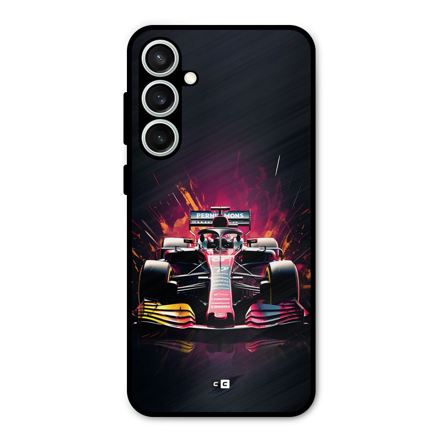 Game Racing Metal Back Case for Galaxy S23 FE