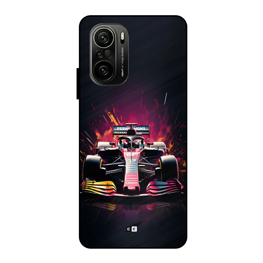 Game Racing Metal Back Case for Mi 11X Pro