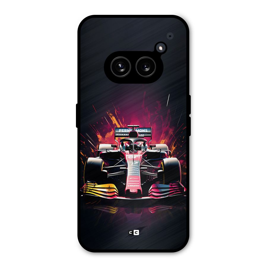 Game Racing Metal Back Case for Nothing Phone 2a