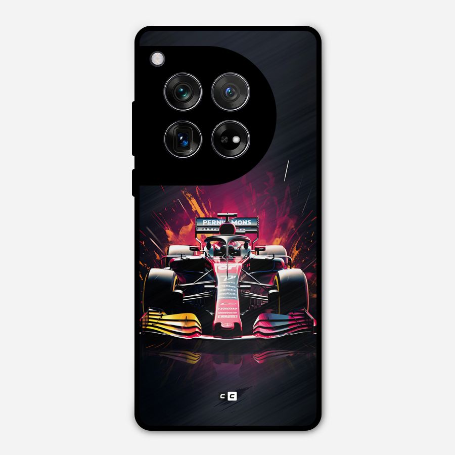 Game Racing Metal Back Case for OnePlus 12