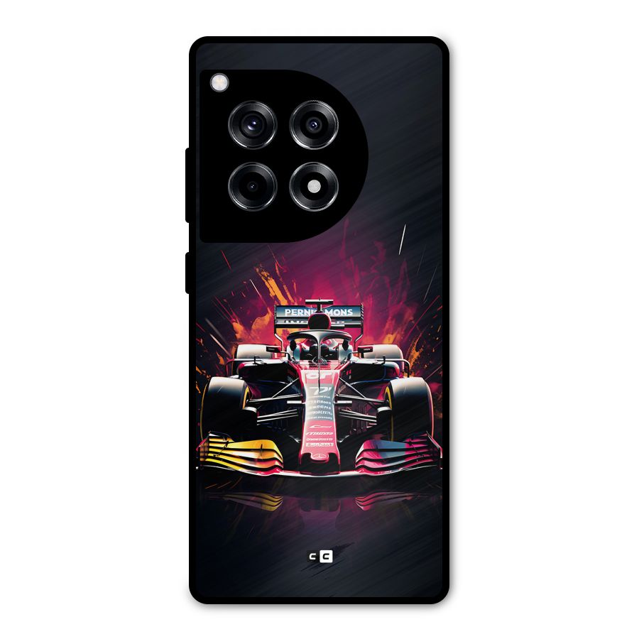 Game Racing Metal Back Case for OnePlus 12R
