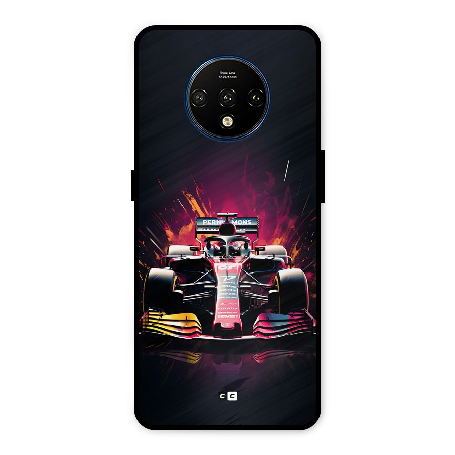 Game Racing Metal Back Case for OnePlus 7T