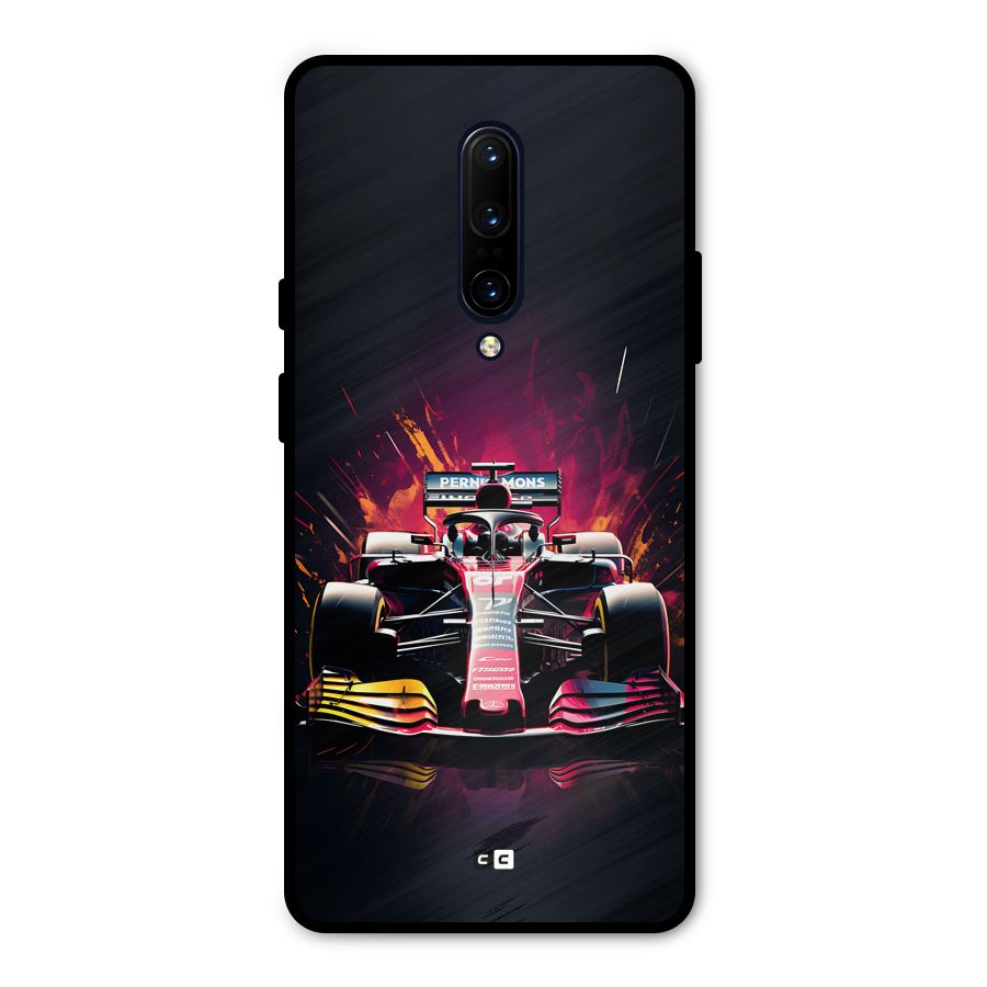 Game Racing Metal Back Case for OnePlus 7 Pro