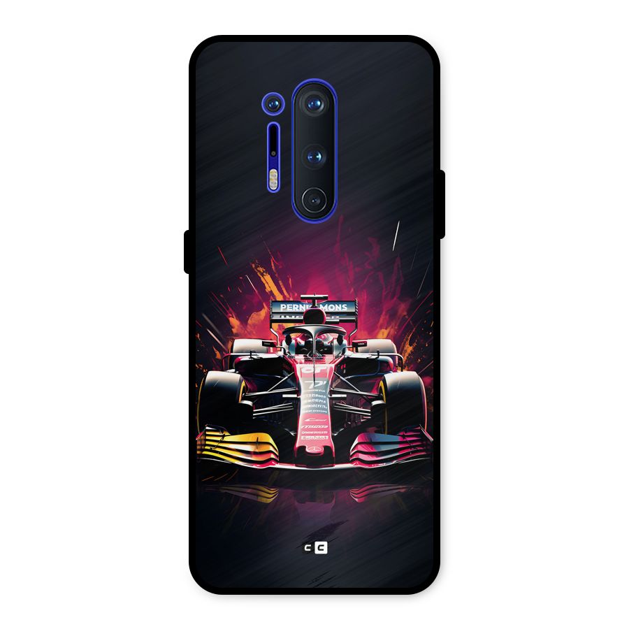 Game Racing Metal Back Case for OnePlus 8 Pro