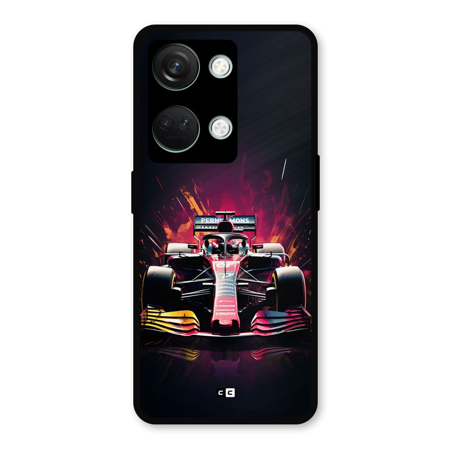 Game Racing Metal Back Case for OnePlus Nord 3