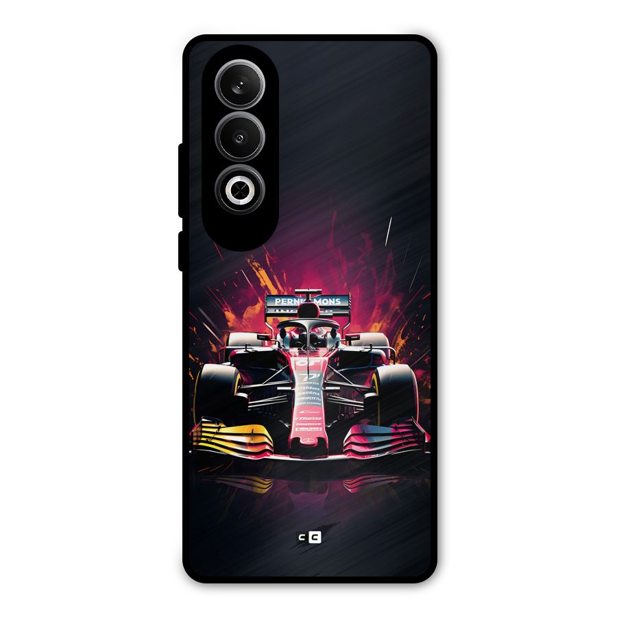 Game Racing Metal Back Case for OnePlus Nord CE4