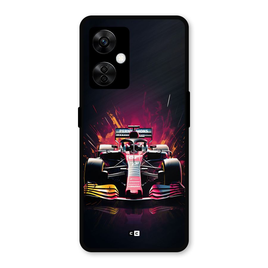 Game Racing Metal Back Case for OnePlus Nord CE 3 Lite