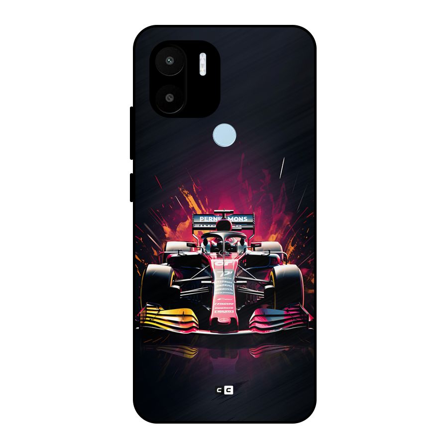 Game Racing Metal Back Case for Redmi A1 Plus