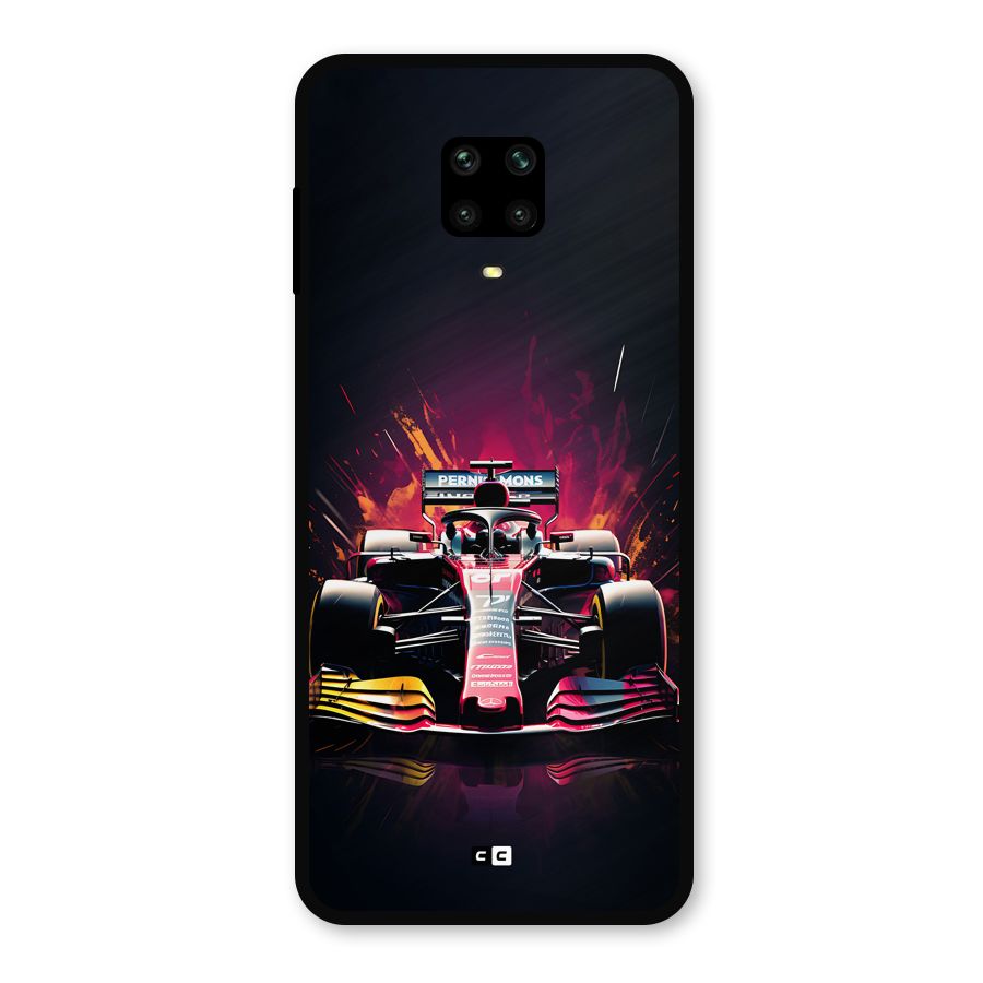 Game Racing Metal Back Case for Redmi Note 9 Pro Max