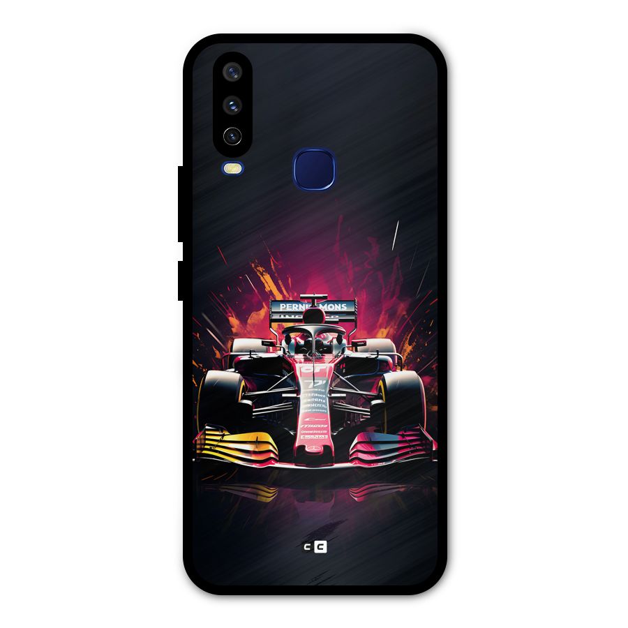 Game Racing Metal Back Case for Vivo U10