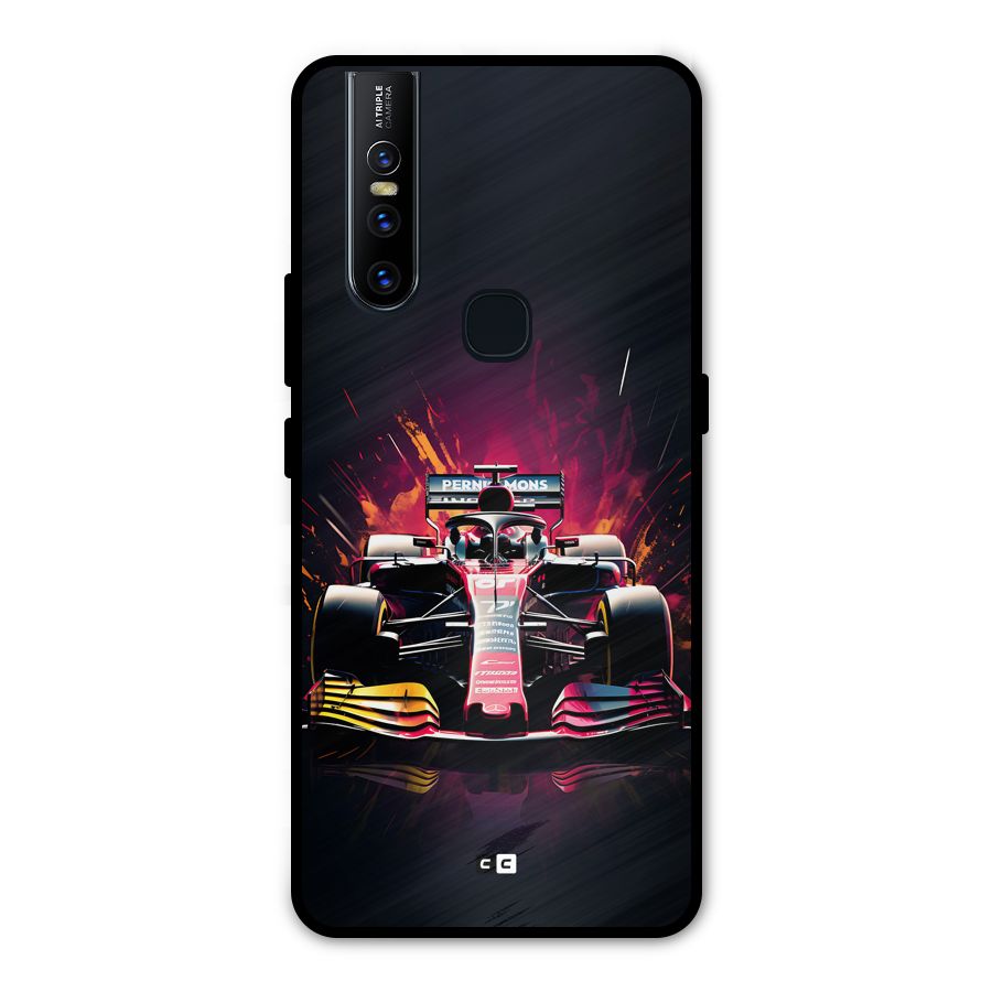 Game Racing Metal Back Case for Vivo V15