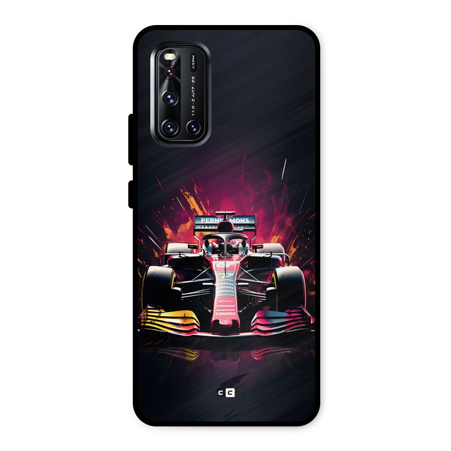 Game Racing Metal Back Case for Vivo V19