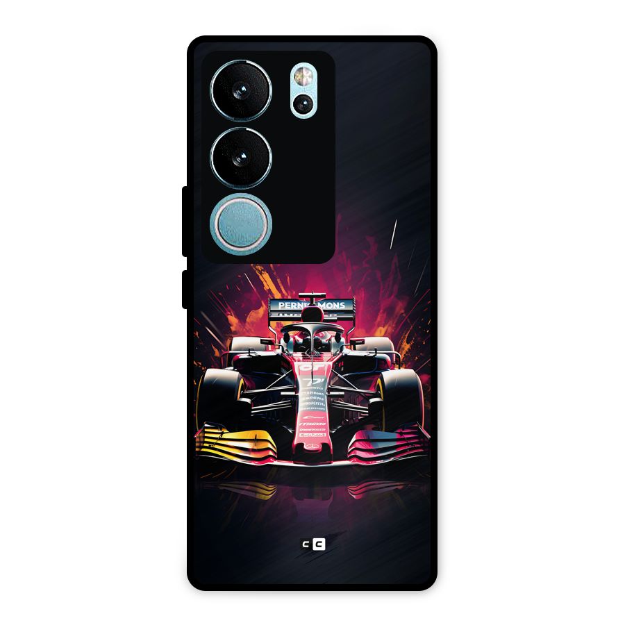 Game Racing Metal Back Case for Vivo V29