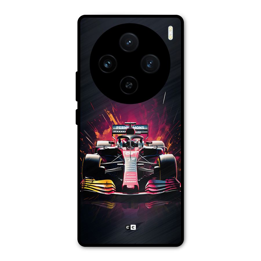 Game Racing Metal Back Case for Vivo X100