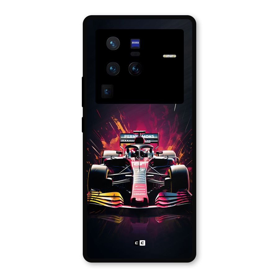 Game Racing Metal Back Case for Vivo X80 Pro