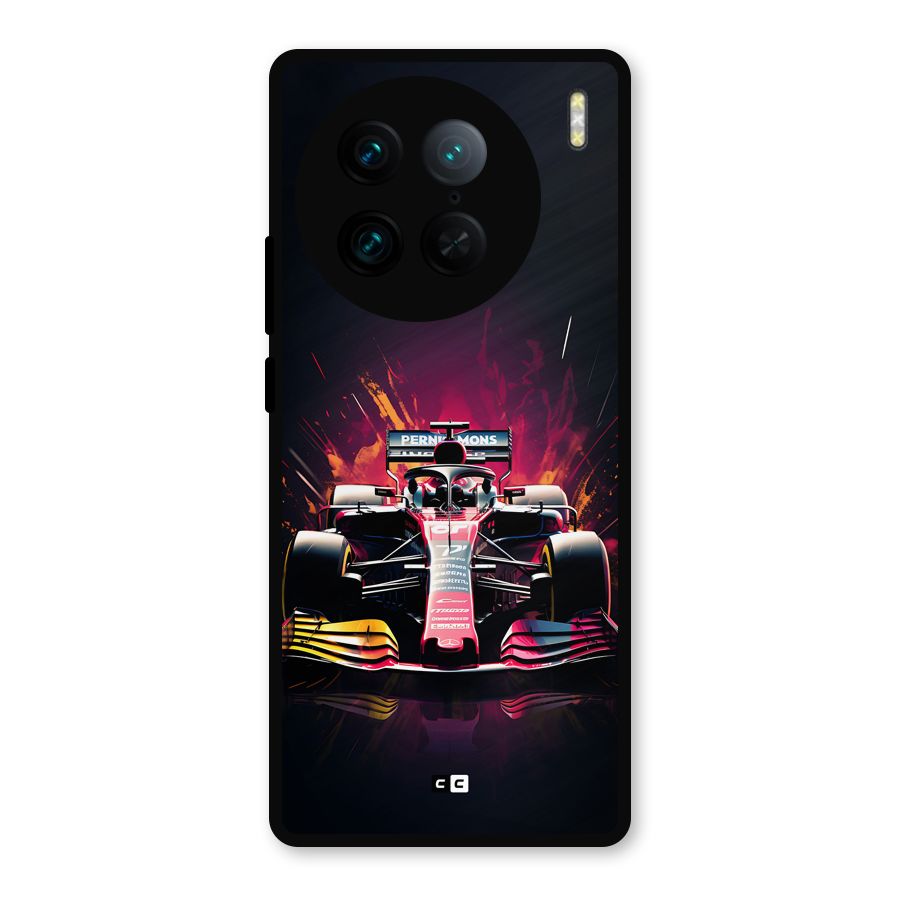Game Racing Metal Back Case for Vivo X90 Pro